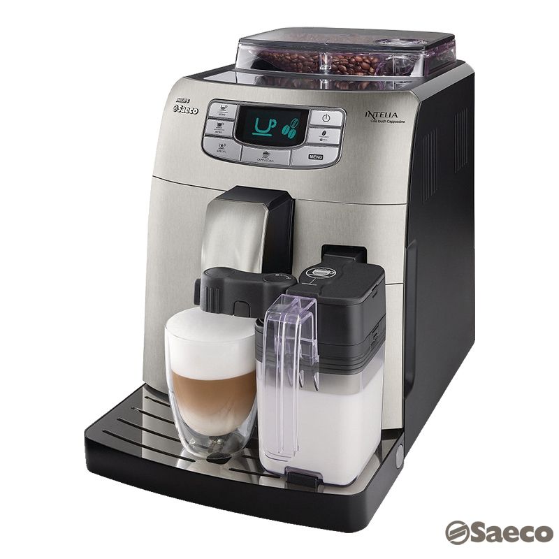 Philips Saeco Intelia One Touch Cappuccino Metal HD8753/89